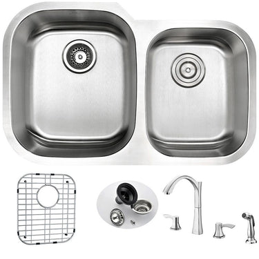 ANZZI MOORE Series KAZ3220-032 Kitchen Sink Kitchen Sink ANZZI